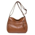 thumbnail image 1 of Soft PU Leather Handbag Women Crossbody Multi Pocket Waterproof Shoulder, 1 of 2