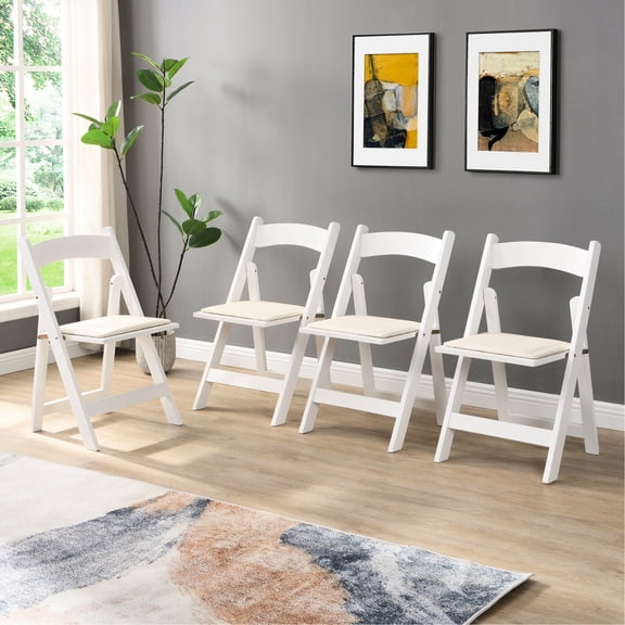 Soft PU Leather Upholstery | Folding Design for Easy Transport | Comfortable Seating for Long Events