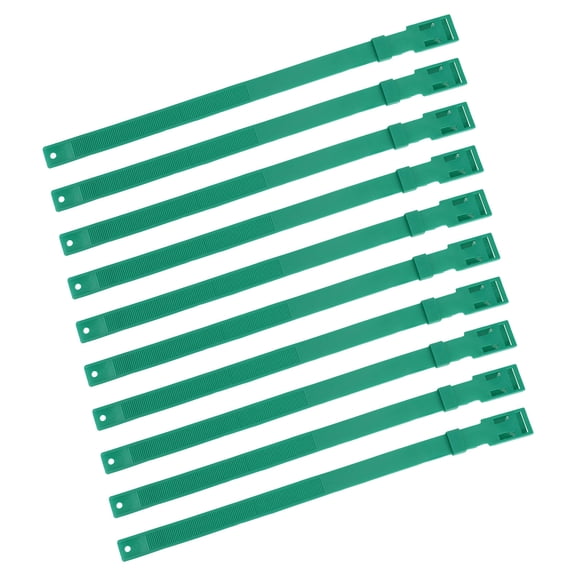 Soft PU Livestock Collars, 10 Pack, 23 Inch Length, Ideal For Goats, Cows, Horses Sheep