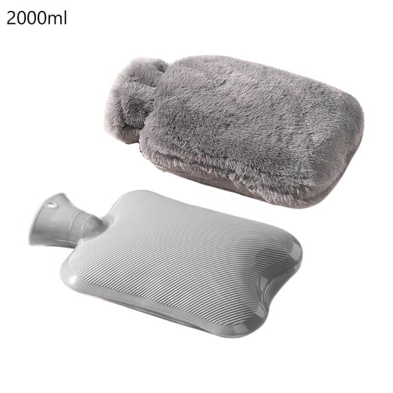 Soft PVC Hot Water Bottle Cover 11.4x6.3 Inch Removable Washable for Home Comfort Menstrual Pain Relief