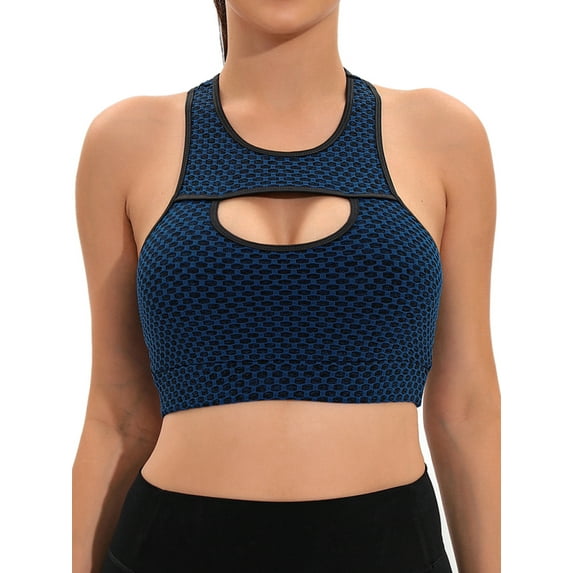 Soft Padded Sport Bras for Women Supportive for Yoga Running Workout Exercise
