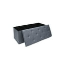 thumbnail image 1 of Soft Padded Storage Bench, Multifunctional Storage Box for Living Room, Bedroom, and Entrance - Spacious Storage Space and Seats, 1 of 6