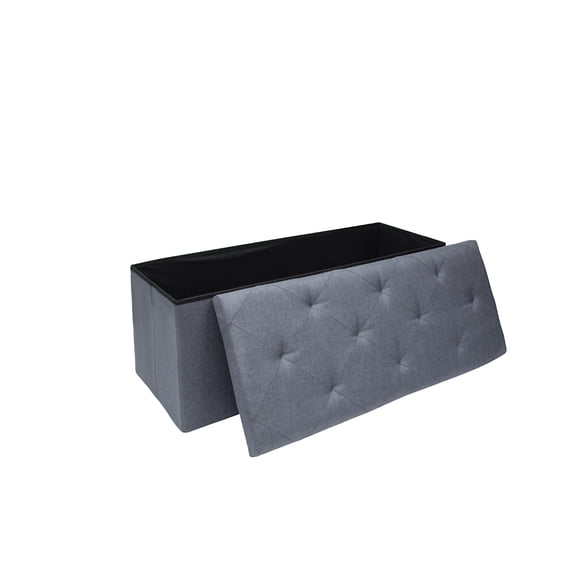 Soft Padded Storage Bench, Multifunctional Storage Box for Living Room, Bedroom, and Entrance - Spacious Storage Space and Seats