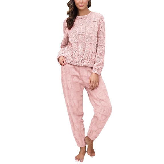 Soft Pajama Cozy Two Piece Loungewear For Winter Nights And Relaxation At Home With Comfortable Fit And Elegant Design Christmas pajamas for women set