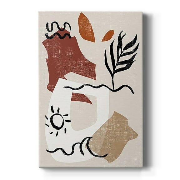 Soft Palms IV Premium Gallery Wrapped Canvas - Ready to Hang