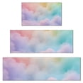 thumbnail image 1 of Soft Pastel Cloudscape Kitchen Rugs Sets Of 3,Kitchen Runner Rugs Non Skid Washable,Decorative Kitchen Floor Mats for Kitchen,Sink,Laundry,17"x30"+ 17"x47" + 17"x59", 1 of 6