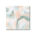 thumbnail image 1 of Soft Pastel Shapes Abstract Abstract Painting Gallery Wrapped Canvas Print Wall Art, 1 of 7