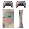thumbnail image 1 of Soft Pastel Waves Console Skin Bundle for PS5 Pro Slim Disc & Digital / PS4 – Full Wrap + Dual Controller Flair, 1 of 5