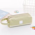 thumbnail image 1 of Soft Pencil Case,Colored Pencil Pouch Cute Pencil Box Zipper Pouch Pencil Bag,Pencil Holders Aesthetic Supplies Classroom Must Haves Hard Shell Pencil Case Pen, Pencil & Marker Cases Khaki, 1 of 9