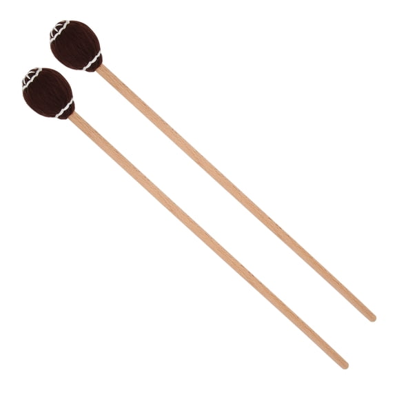 Soft Percussion Hammer, 16.9" Maple Mallets For Marimba, Drum Musical Instruments, 1 Pair