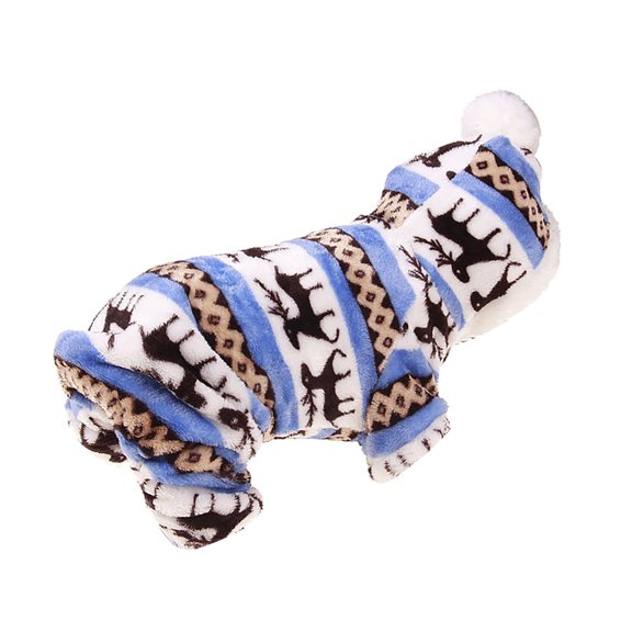 Soft Pet Jumpsuits Clothing Pet Clothes Clothing Winter Dog Clothes Fawn Dog Clothes