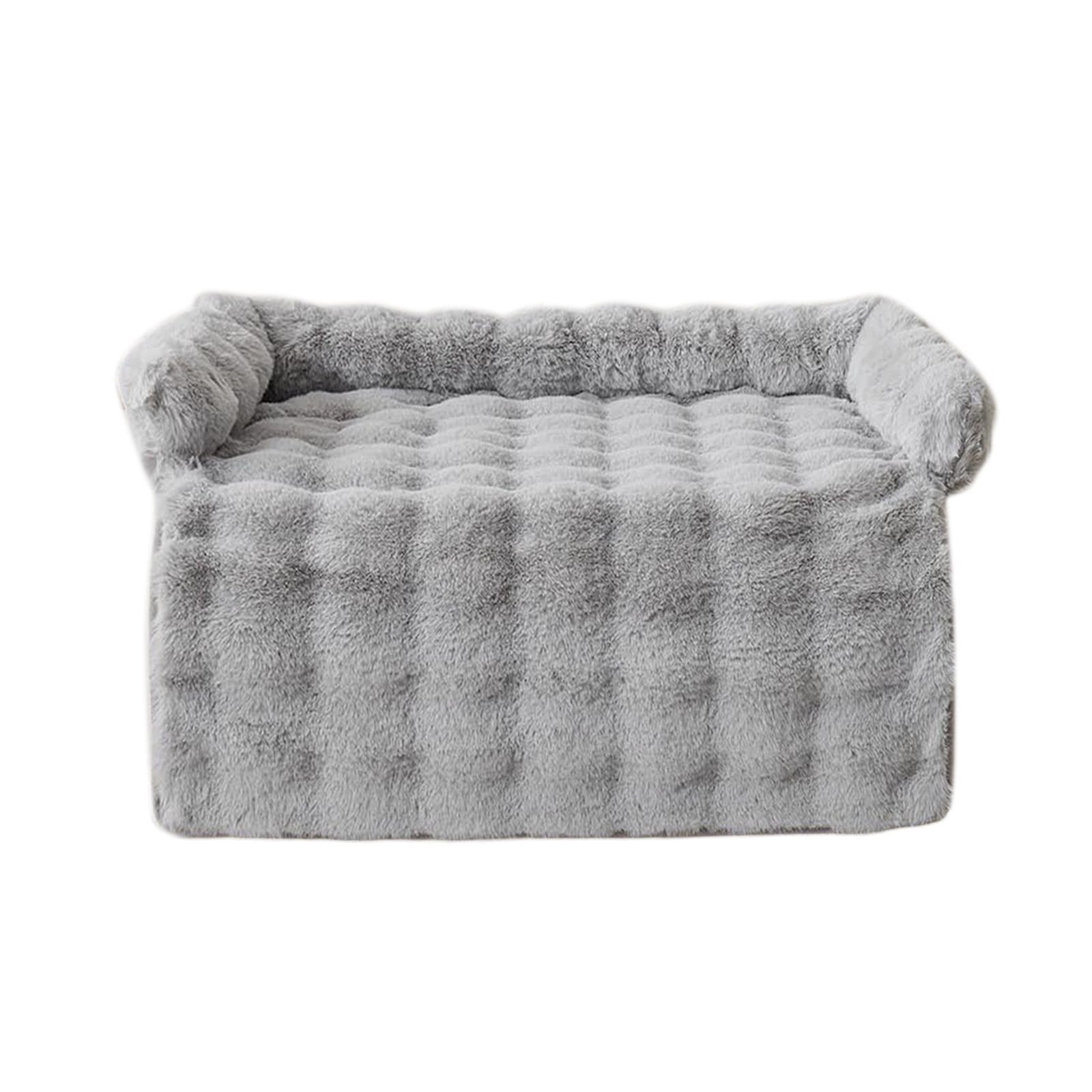 Dog Mat For Couch Cozy Couch Cover Calming Dog Bed With Fuzzy Washable Furniture Protector Sofa Cover Bunny Blanket For Puppy And Cats