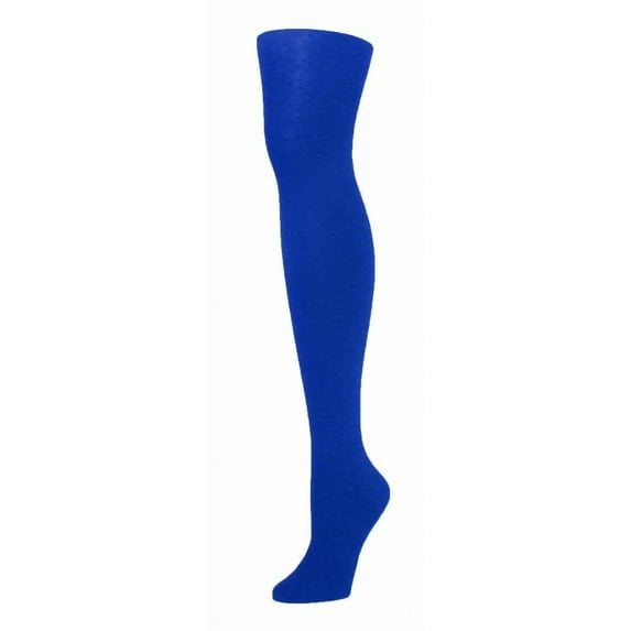 MeMoi Soft Pima Cotton Tights with Comfort Waist - Womens - Female (Small/Medium, Surf the Web)