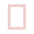 thumbnail image 1 of Soft Pink Acid Free 11x14 Picture Frame Mats with White Core Bevel Cut for 8x12 Pictures - Fits, 1 of 4