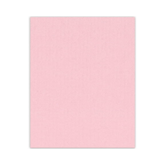 Soft Pink Acid Free 8x10 Backing Board - Uncut Photo Mat Board - 1 Sheet