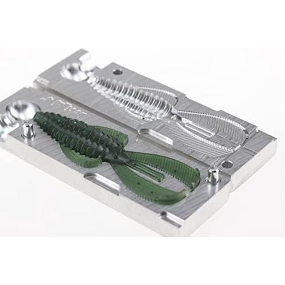 Soft Plasti Mold Lure Making Injection Molds Fishing Lures C134 (Aluminium)$$Sport & Recreation Other