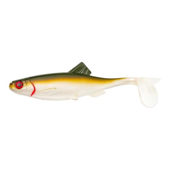 Soft Plastic Swimbaits Lure, Realistic T-Tail Soft Fishing Swimbait Tackle for Saltwater & Freshwater Angling (20cm)