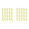 thumbnail image 1 of Soft Worms 2cm Lures Bass Fishing Baits Silicone Worm Lures with Hooks Biomimetic Maggot Earthworm Bait for Trout Crappie Panfish Bluegill Sunfish Freshwater Saltwater 40PC, 1 of 5