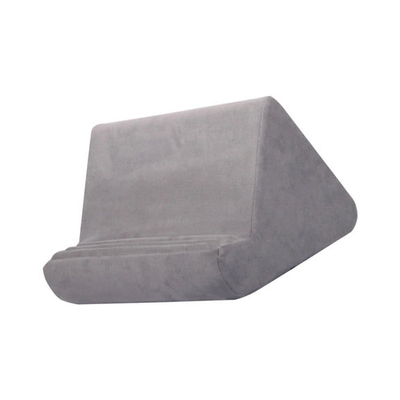 Soft Plush Adjustable Tablet Support Pillow Memory Foam Filled Tablet Cushion Stand for Flexible Viewing Angles