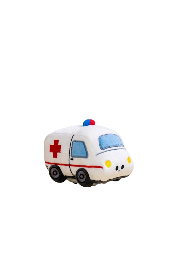 Soft Plush Ambulance Stuffed Toy, Super Cute Ambulance Plushie, Excellent Gifts for Kids or Birthday Party(Ambulance)