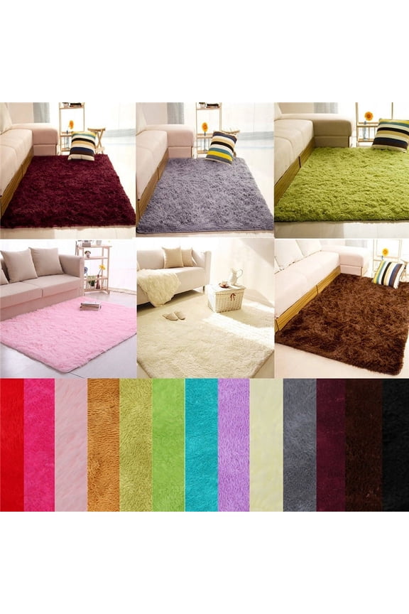 Soft Plush Area Rugs Carpet Fluffy Living Room Carpets for Living Room Bedroom Home Decorative