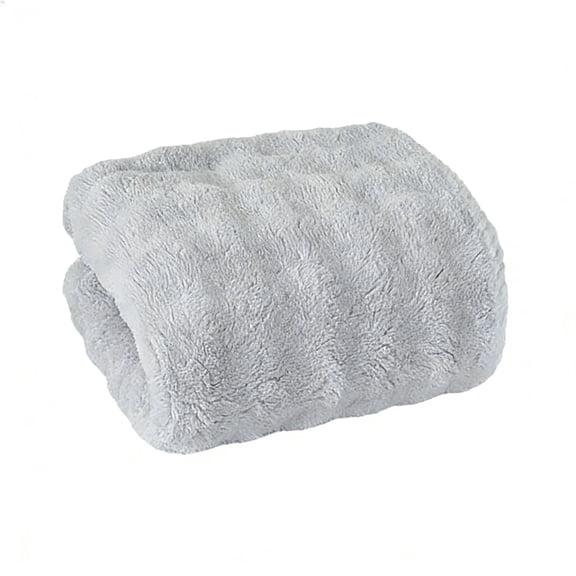 Soft Plush Bath Towel and Washcloth Set, Absorbent Towels for Face and Body, Simple Classic Style, Ideal for Daily Use, Easter Decor, Essential Wedding Gift and Bathroom Supply, 13.8*29.5in, Gray