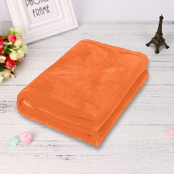 Soft Plush Blanket Cozy Throw Blanket Warm Fleece Bed Blanket Sofa Throw 20 x 28 Inch Home Bedding Blanket for Couch Bed Living Room Bedroom Decor