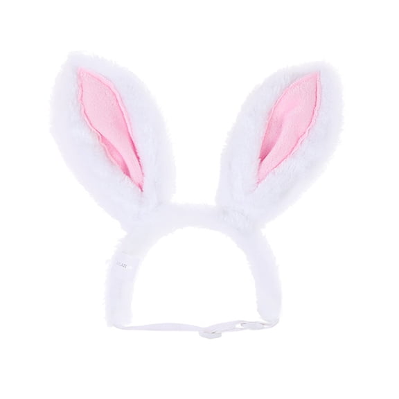 Soft Plush Bunnies Ear Hair Hoop Dog Fashion Headbands Unique Headpiece for Various Occasion