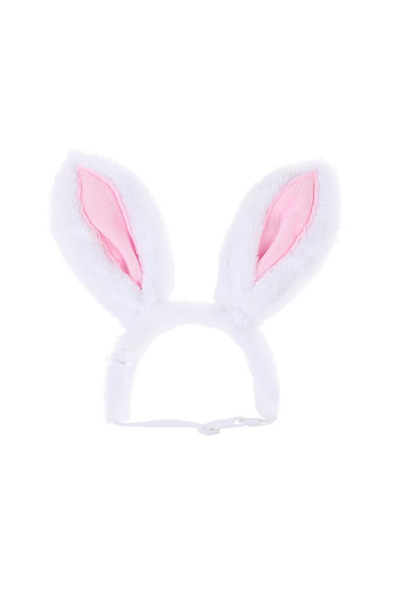 Soft Plush Bunnies Ear Hair Hoop Dog Fashion Headbands Unique Headpiece