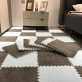 thumbnail image 1 of Soft Plush Children's Mat Baby Play Mat Baby Toys Eva Foam Puzzle Carpet In Children's Room Keep Warm Playmat 30*30*1CM, 1 of 10