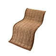 thumbnail image 1 of Soft Plush Couch Cover, Thick Warm Fuzzy Covers for Straight-Rows Sofa, Non Slip Slipcover, Furniture Protector for Pets(51.18x19.69in, Coffee), 1 of 6