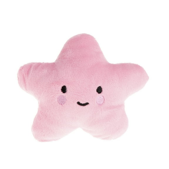 Soft Plush Dog Cloud Star Shaped Plush Toy Cartoon Squeaky Dog for Interactive for Pet Dog Training