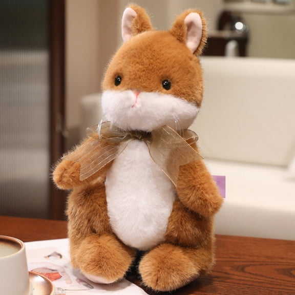 Soft Plush Easter Bunny Doll, High-Quality Short Plush Rag Doll for Birthday Gift, Portable Comfortable Cuddly Companion for Home or Car