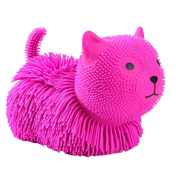 Soft Plush Elastic Cat Toy Filled With Fun, Soft And Comfortable Experience Cute Relieves Stress Toy Ornament, Assorted Colors