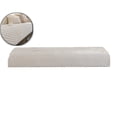 thumbnail image 1 of Soft Plush Faux Fur Couch Cover, Fluffy Sectional Sofa Cover for 3 Cushion Couch, Furniture Protector Sofa Slipcover, 1 of 4