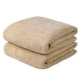 thumbnail image 1 of Soft Plush Fleece Bath Towels Set in 2 Packs Finest & Comfort, 60"x30" ,Solid Colors, 1 of 5