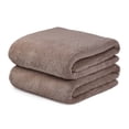 thumbnail image 1 of Soft Plush Fleece Bath Towels Set in 2 Packs Finest & Comfort, 60"x30" ,Solid Colors, 1 of 5