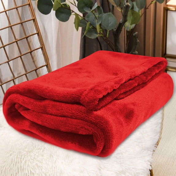 Soft Plush Fleece Throw Blanket with Sherpa Backing,Cozy Fluffy Textured Knit Design,Lightweight Warm Blanket for Couch Bed Sofa,All Season Use for Home office Travel,Decorative Blanket