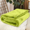 thumbnail image 1 of Soft Plush Fleece Throw Blanket with Sherpa Backing,Cozy Fluffy Textured Knit Design,Lightweight Warm Blanket for Couch Bed Sofa,All Season Use for Home office Travel,Decorative Blanket, 1 of 5