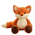 thumbnail image 1 of Soft Plush Fox Stuffed Animal Toy for Adorable forest Creature Companion Doll for Birthday and HolIDay Gifting, 9 Inch, 1 of 6
