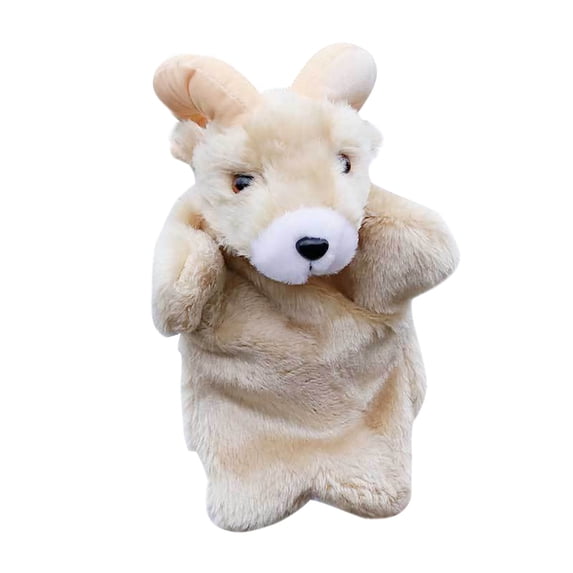 Soft Plush Hand Puppet Toy with Movable Arms, Interactive Storytelling Doll for Kids, Parent-Child Role Play Gift Toy for 2 to 4 Year Olds