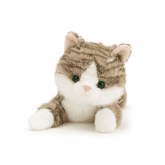 Soft Plush Lying Cat Stuffed Animal – Cozy Decorative Plush Toy for Home Décor & Gift – Color Variants