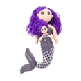 thumbnail image 1 of Soft Plush Mermaid with Pouch and Mini Mermaid, Mermaid Purple, Size: One Size, Fun Stuff, 1 of 1