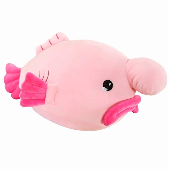 Soft Plush Pink Blobfish 13.8 17.7 21.7 33.5 in Cute Stuffed Animal Decor Gift for Little Adventurers