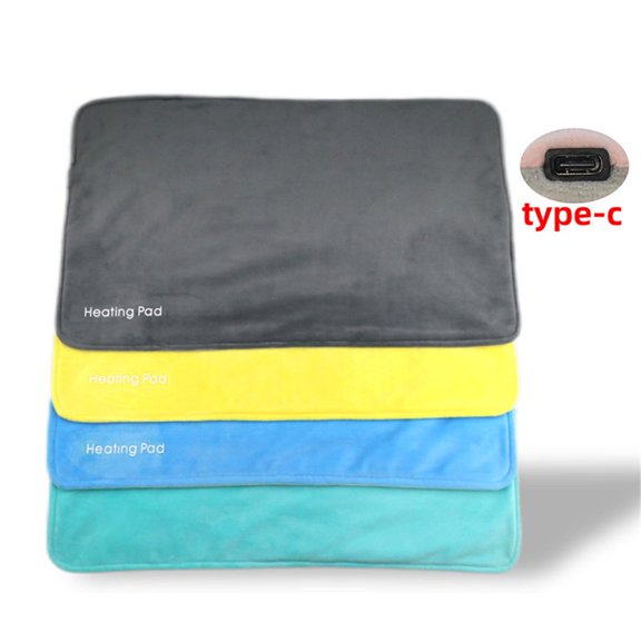 Soft Plush Portable Usb Electric Blanket Flannel for Home Office Winter Hand Warmer, Blanket