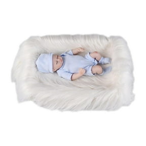 Soft Plush Rug Photo Background Cloth Artificial Cushion for Desktop Photography Jewelry Watches Cosmetic Art