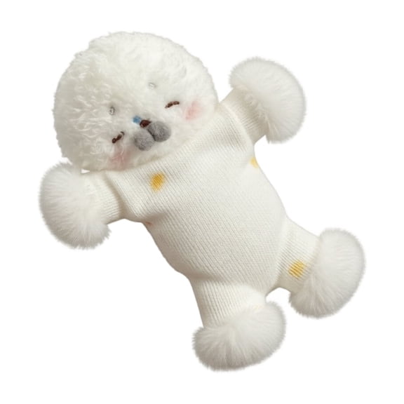 Soft Plush Seal Stuffed Animal 10 Inch Long-Lasting Plush Fabric Colorful Cuddly Seal Plush Play Sets Comfort Throw Pillow Stuffed Seal Buddy for All Ages Adults White 1 Pack
