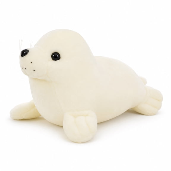 Soft Plush Seal Stuffed Pillow, PP Cotton Cuddle Toy for Bed, Sofa, Room Decor and Everyday Relaxation