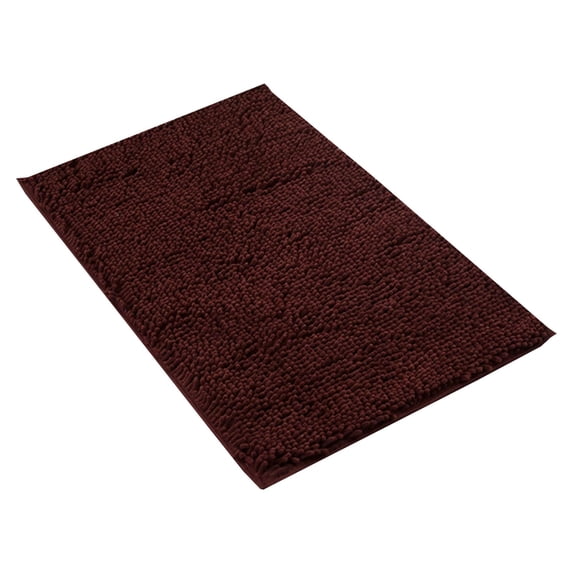 Soft Plush Shower Mat, 20X30 Inch Microfiber Bathroom Rug with 1-Inch Shag Pile, Absorbent And Quick-Drying, Non-Slip Backing, Machine Washable & Dryable for Home, 15.75" X 23.6"
