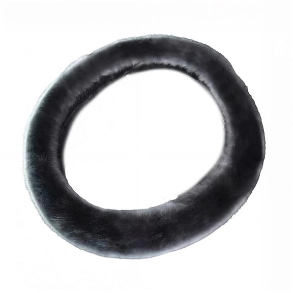 Soft Plush Steering Wheel Protector Antislip Grip Warm Touch for Driving Comfortable and Safe Universally